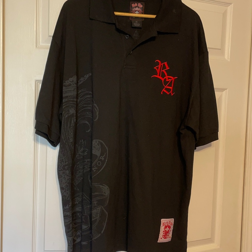 Rare Red Ape polo shirt. Size 2X